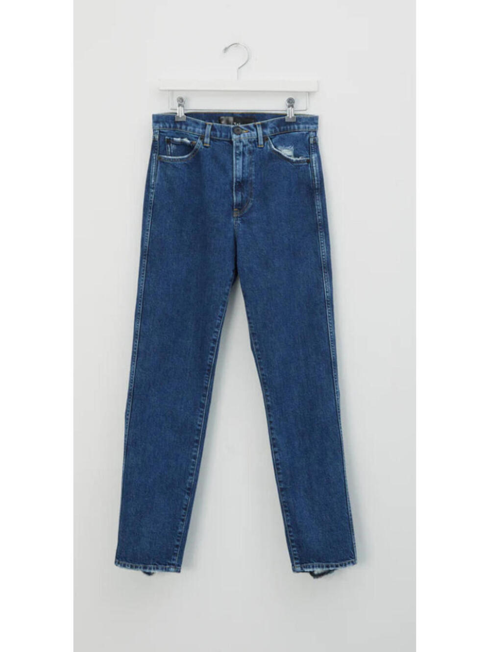 3X1 Claudia Slim High Rise Jeans in River Blue, $325 NWT, Size 31, Revolve, #61